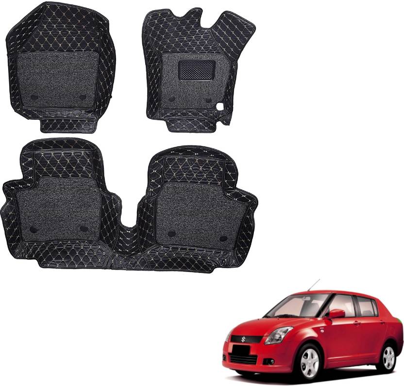 AUTYLE Leatherite 7D Mat For Maruti Suzuki Swift Dzire Price in India