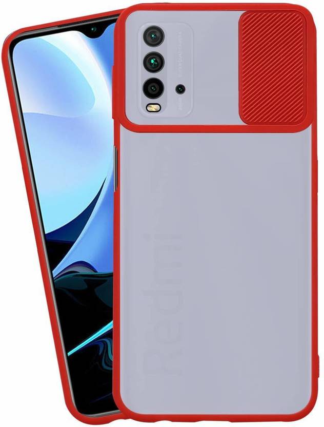 silicone redmi 9 power back cover with camera protection