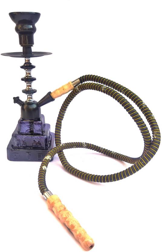 LATEEFI CRAFTS PREMIUM DESIGN TOOT HOOKAH ( SQUARE ) 12 inch Glass Hookah Price in India Buy