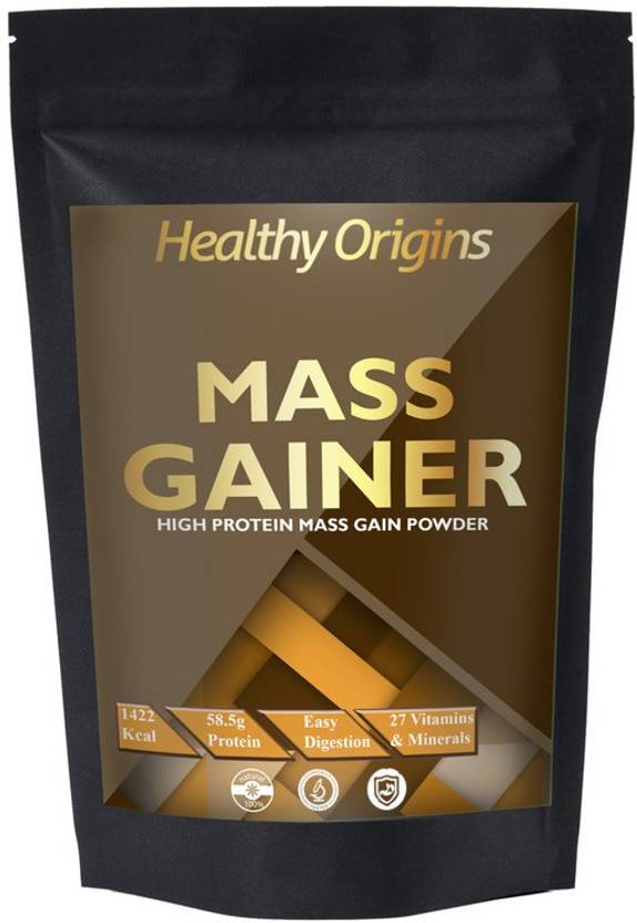 Healthy Origins Real Mass Gainer Weight Gainers/Mass Gainers (Chocolate