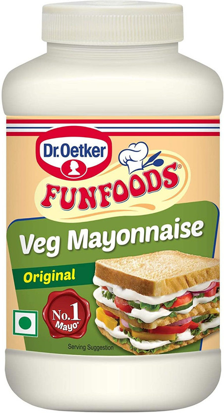FUNFOODS by Dr. Oetker Veg Mayonnaise Original 400 Gram(400 g)