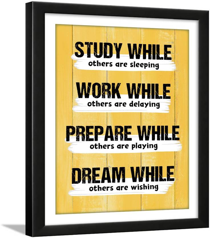 motivational quotes wall frames for study room student quotes frame