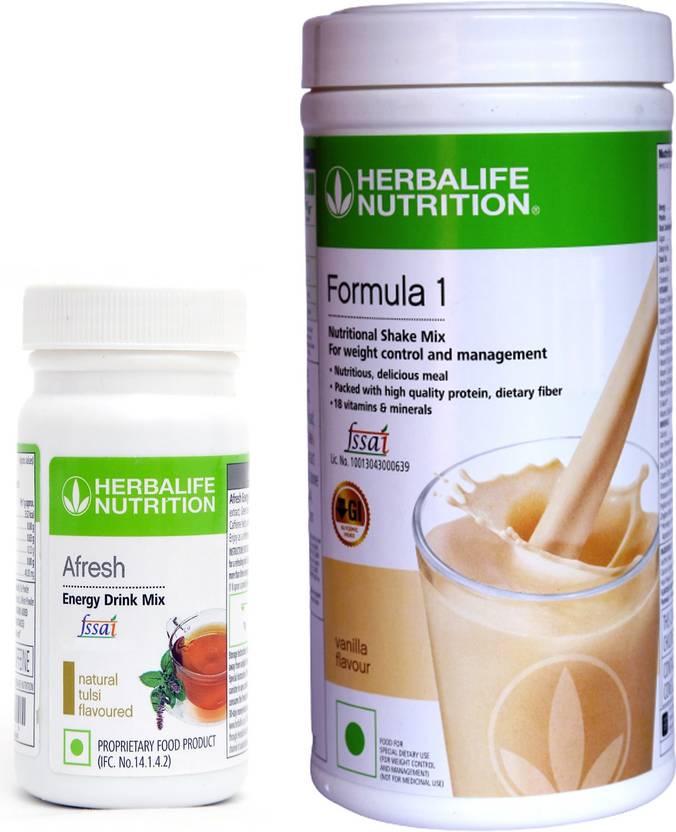 HERBALIFE Formula 1 Shake Mix Vanilla Flavor With Afresh