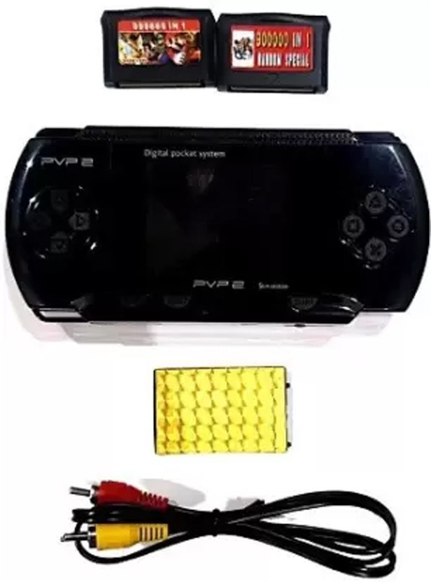 tsw Best PVP2 Station 16 bit Gaming Console 1 GB with SUPER MARIO Handheld Gaming Console(BLACK)