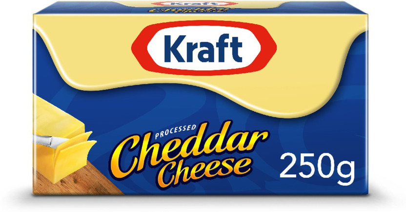 Kraft Kraft Processed Cheddar Cheese Block(250 g) - Flipkart Deal