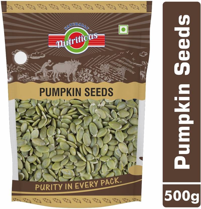 avighna's nutritious PUMPKIN SEEDS RAW UNSALTED 500g Pumpkin Seeds