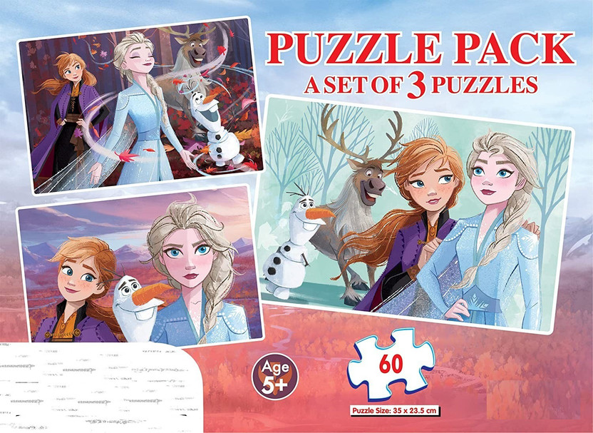 ARNIYAVALA Frozen 2 Puzzle Pack(180 Pieces)