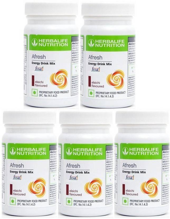 Herbalife Nutrition AFRESH ELAICHI 5 SET Energy Drink Price in India