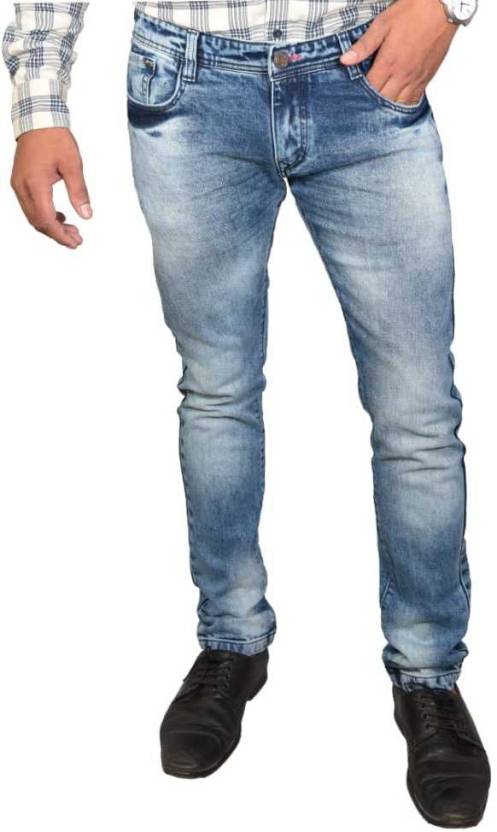 richblood Slim Men Light Blue Jeans - Buy richblood Slim Men Light Blue  Jeans Online at Best Prices in India | Flipkart.com