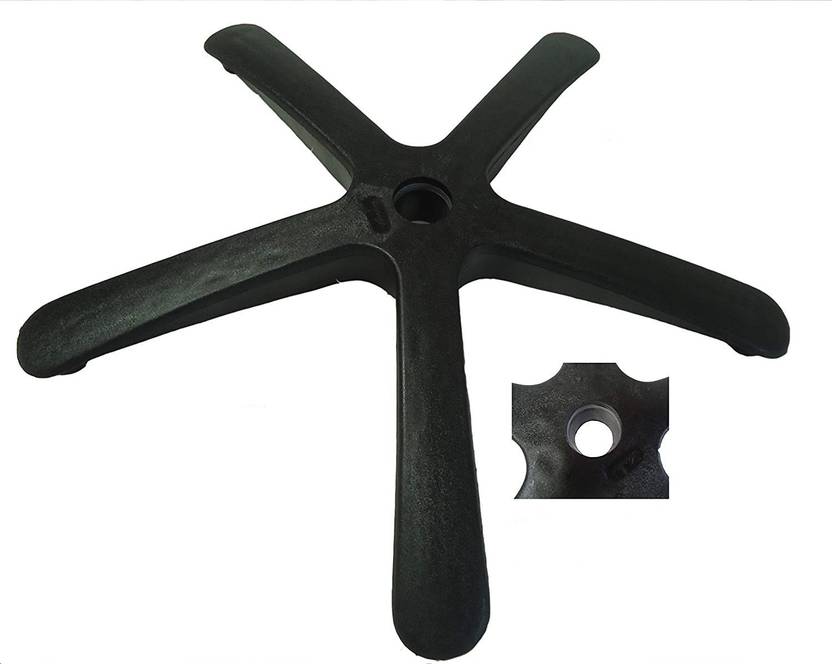 Tarun Office revolving Chair Parts Umbrella PVC Base for Office Chair
