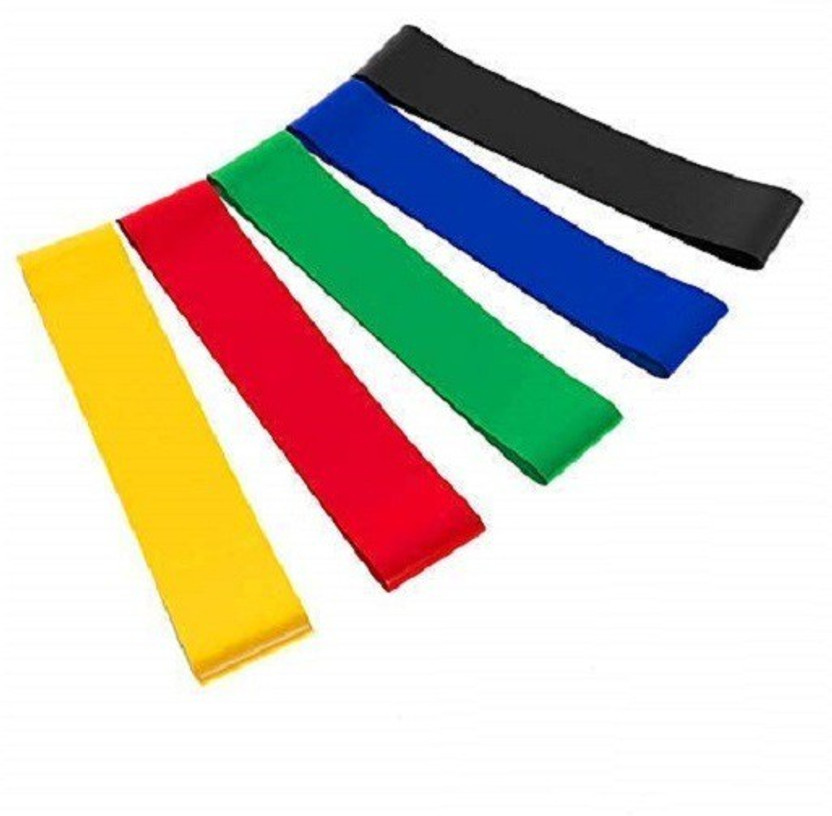 PARTH ENTERPRISE Exercise Bands for Home Fitness, Stretching, Strength Training, Pilates Yoga Resistance Tube(Multicolor)