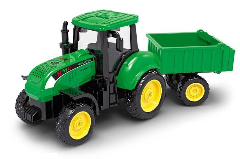 Galaxies Unbreakable Engineering Set in Mini Farm Truck Tools Toys Pretend Play Toys for Girls & Boys Friction Power Toy Truck Vehicles Kit for Kids +3 Year Best Gift Your Girls Boys(Green, Pack of: 1)