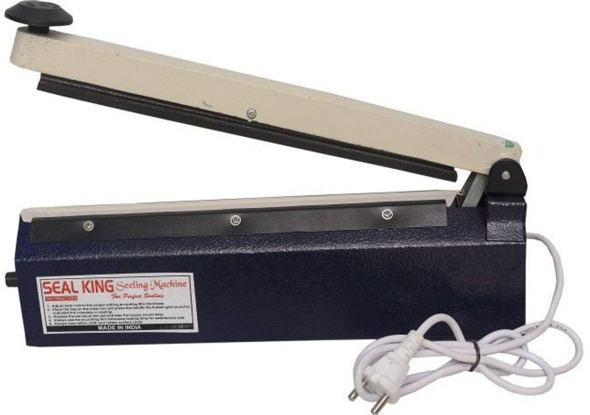 SEAL KING 12 Inch Sealing Machine for Packing Heat Sealing Pepsi Poly Bag Packaging Machine Impulse Sealer Hand Held Heat Sealer Table Top Heat Sealer (300 mm) Table Top Heat Sealer(300 mm)