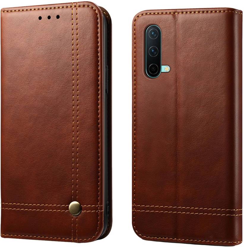 Pure Color Flip Cover for OnePlus Nord CE 5G Pure Color