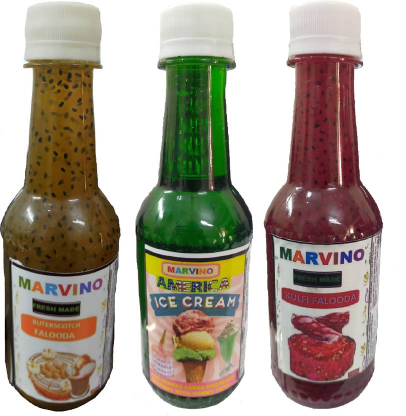 Marvino Butterscotch Falooda,Icecream Falooda,Kulfi Falooda