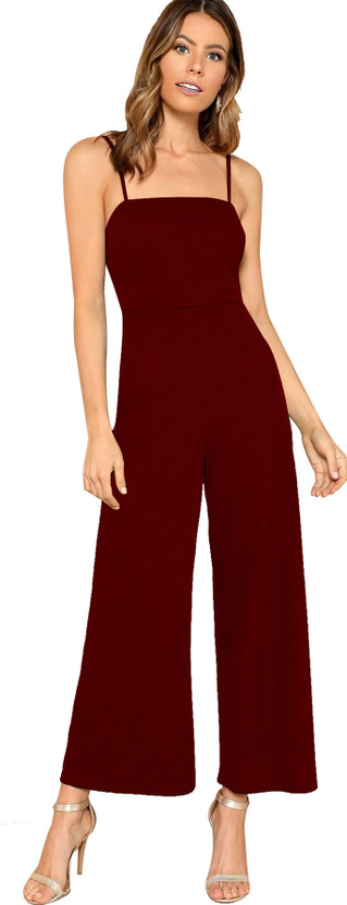 Babisa Solid Women Jumpsuit