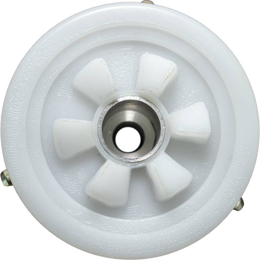 Ovicart Plastic Mixer Grinder Motor Coupler Old Standard White 6 x 6 x