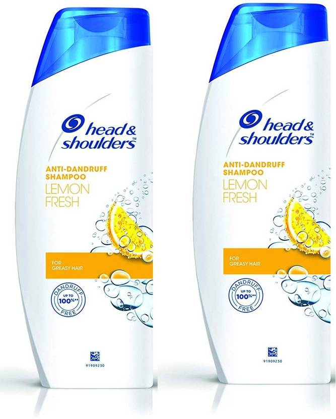Head & shoulders lemon fresh for greasy hair anti dandruff shampoo (2