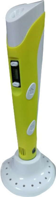 URANUS 3D Pen Starter Kit with LCD Display, Pen Stand, Power Adapter, 3 x 1.75mm PLA Filament 3D Printer Pen