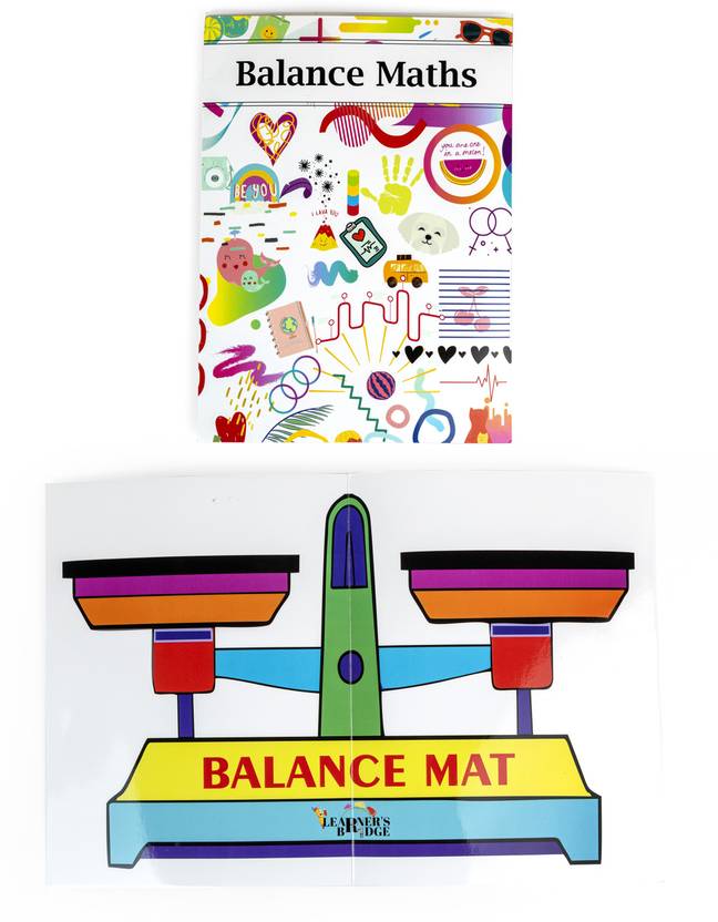 Learner's Bridge Balance mat is game of balancing equations given on