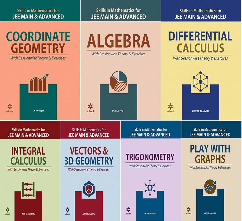 Arihant Mathematics Jee Main & Advanced Sets Of 7 Books: Buy Arihant