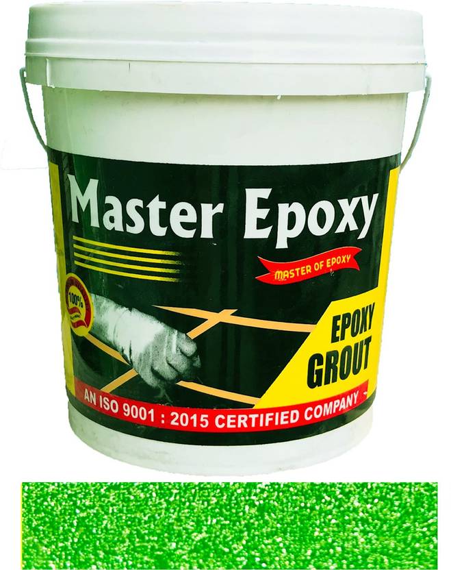 Master Epoxy CTM Tile poxy Sparkle Grout (Special Dark Green with White