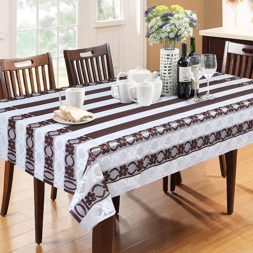 Flipkart SmartBuy Floral 6 Seater Table Cover Buy Flipkart SmartBuy