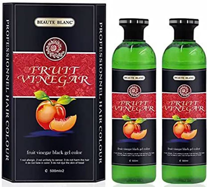 BEAUTE BLANC FRUIT VINEGAR HAIR DYE , NATURAL BLACK Price in India