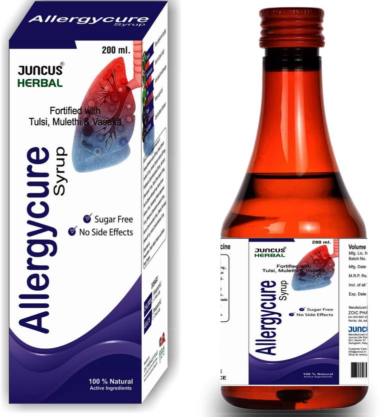 Juncus AllergyCure for Allergic Seasonal Cough Smokers Cough Acute