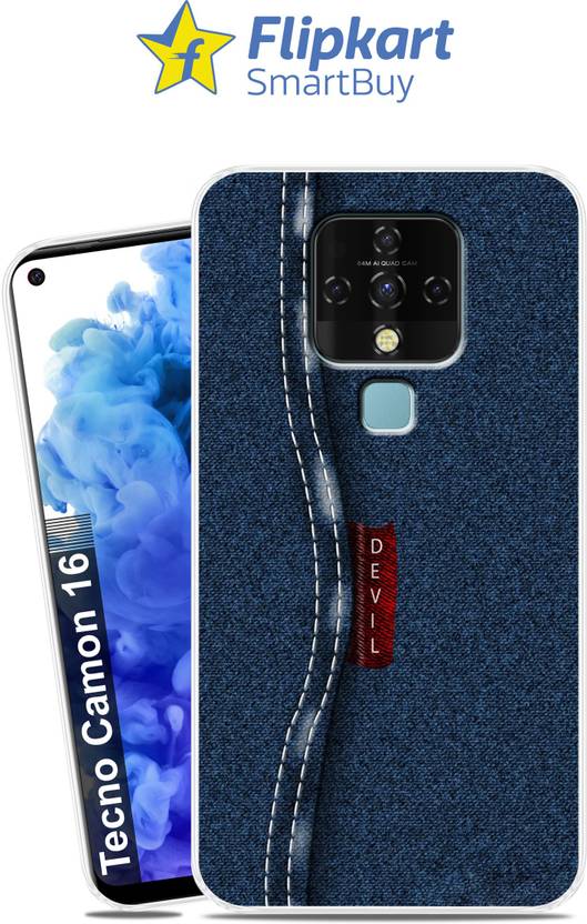 Flipkart SmartBuy Back Cover for Tecno Camon 16 Flipkart SmartBuy