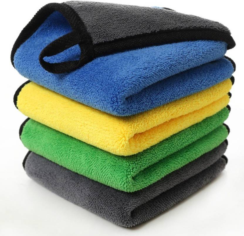 Giffy 600 GSM Pack Of 4 Microfiber Cleaning Cloth Super Dust giffy-600-gsm-pack-of-4-microfiber-cleaning-cloth-super-dust