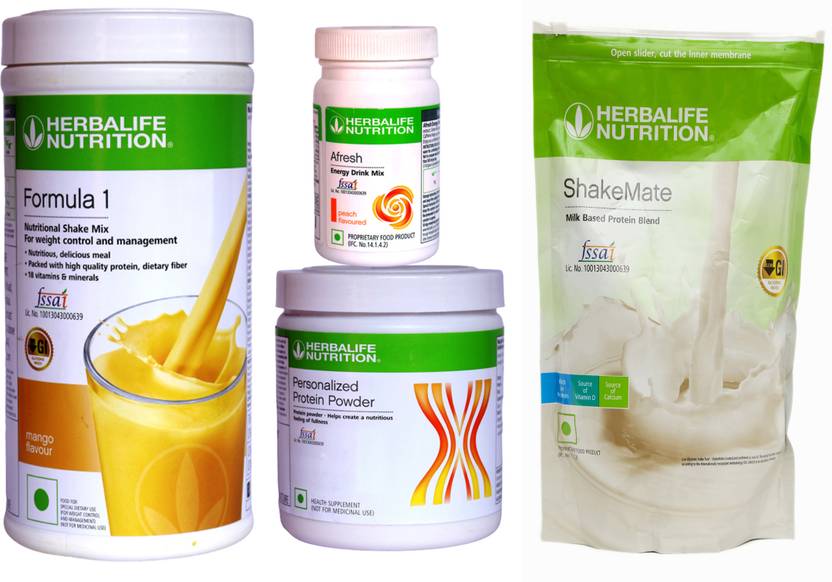 HERBALIFE Extra Delicious Combo ( Formula 1 Shake Mix Mango Flavour