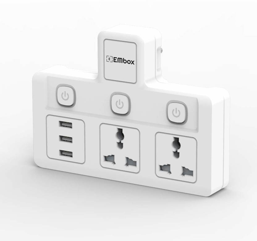 EMBox Universal Extension Board with USB Port with Individual Switch