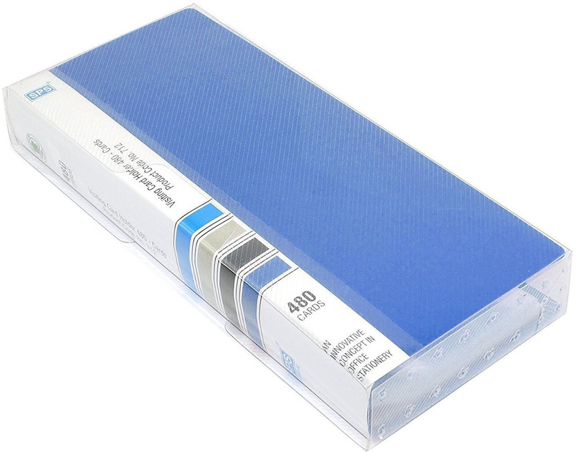 Gopani Gopani 480 Visiting Card Holder 480 Card Holder(Set of 1, Blue) - Flipkart Deal