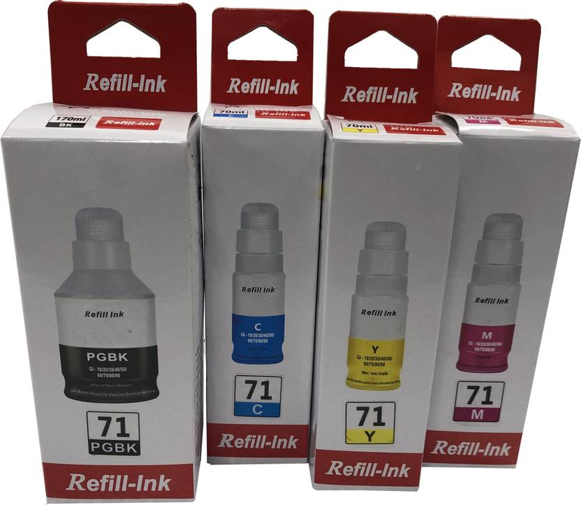 JET TONER GI71 / 71 Refill Ink Replacement for Canon Pixma G1020