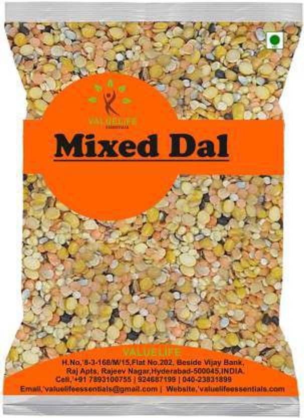 Value Life Mix Dal (Whole) Price in India Buy Value Life Mix Dal