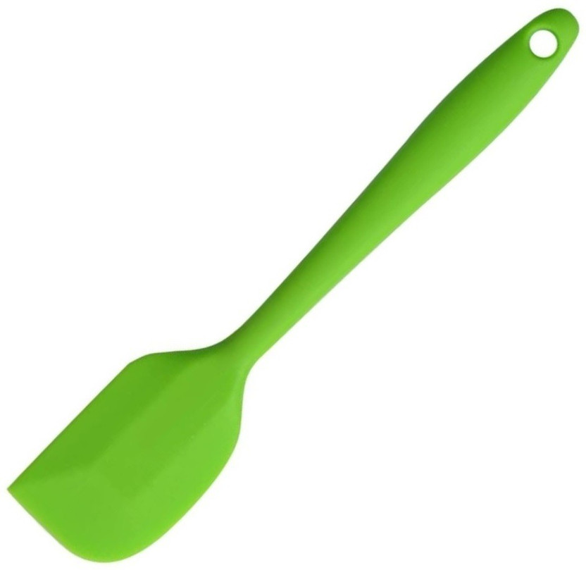 KitchenFest ® Full Silicone Brush 27 cm Long for Kitchen Cooking Oiling, Face, Clove Pastry Cake Mixer, Decorating, Backing, Glazing, Brush for Grilling Non-Stick Spatula(Pack of 1)
