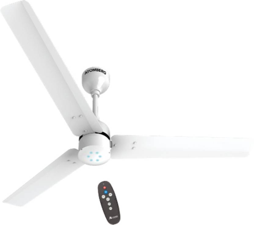 Atomberg Renesa 1400 mm BLDC Motor with Remote 3 Blade Ceiling Fan Price in India - Buy Atomberg 