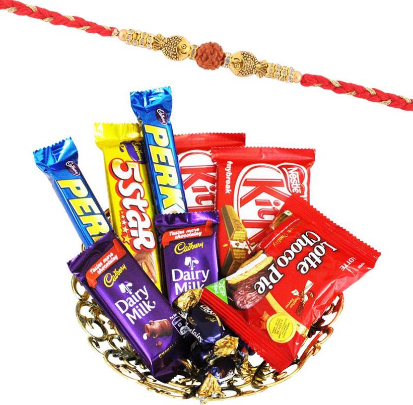SurpriseForU Chocolate Gift Set For Rakshabandhan Blessing Chocolates 