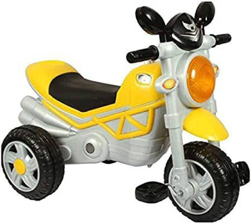 baby tone B.T baby bullet rider baby tricycle ride-on with music & light :: bikes, trikes & ride-ons : baby tricycles with music and lights for 2-4 years :: birthday gift for kids/boys/girls-Multi color(Multicolor, Pack of: 1)