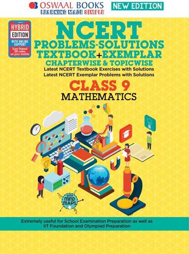 Oswaal NCERT Textbook+Exemplar Class 9, Mathematics (For 2022 Exam