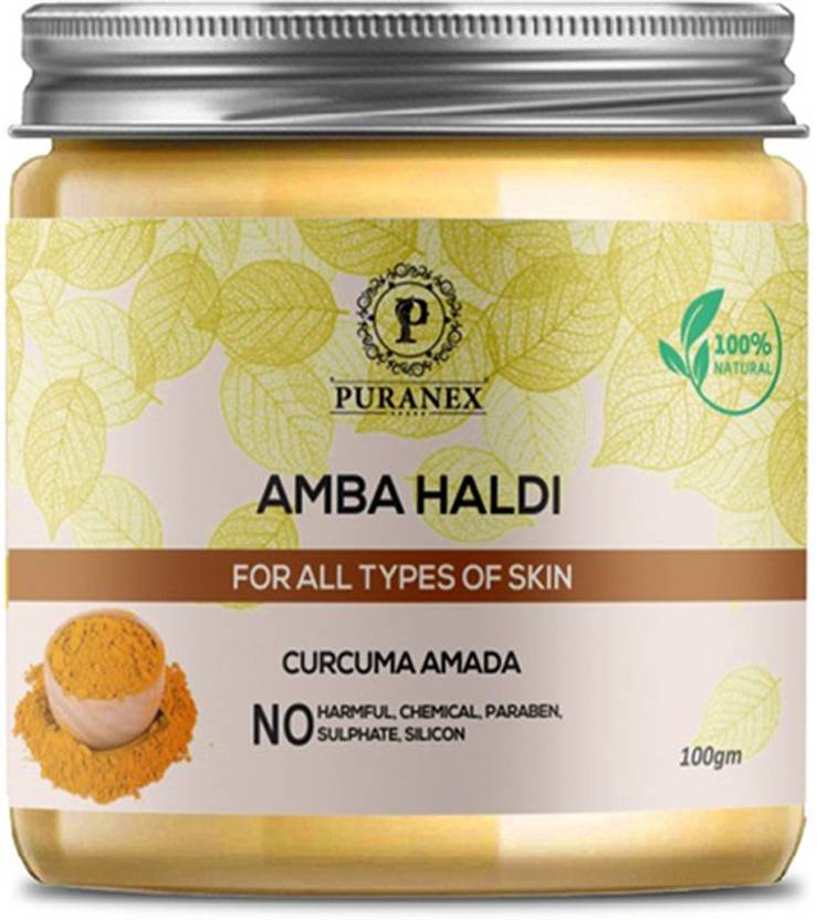 puranex 100 Pure & Natural Amba Haldi Powder For Fairness, Treat Acne