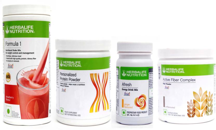 Herbalife Weight Loss Extra Delicious Combo With Formula 1 Nutritional Shake Mix Strawberry