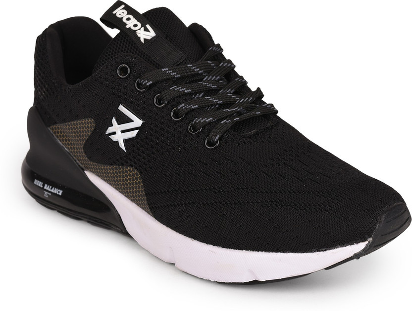 LIBERTY REVOLT Black Running Shoes For 