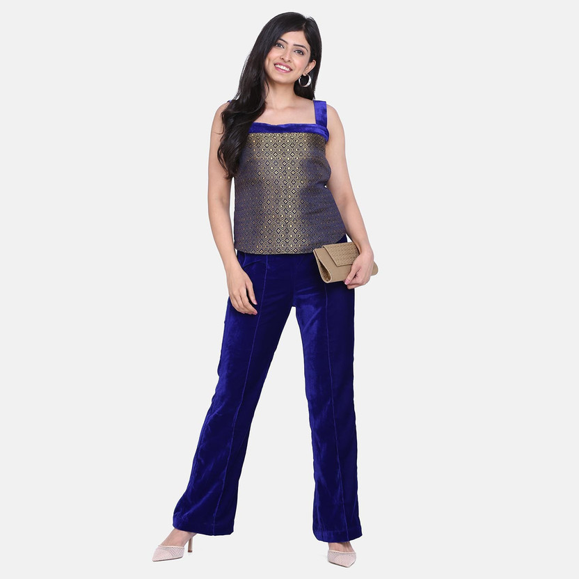 royal blue pant suits