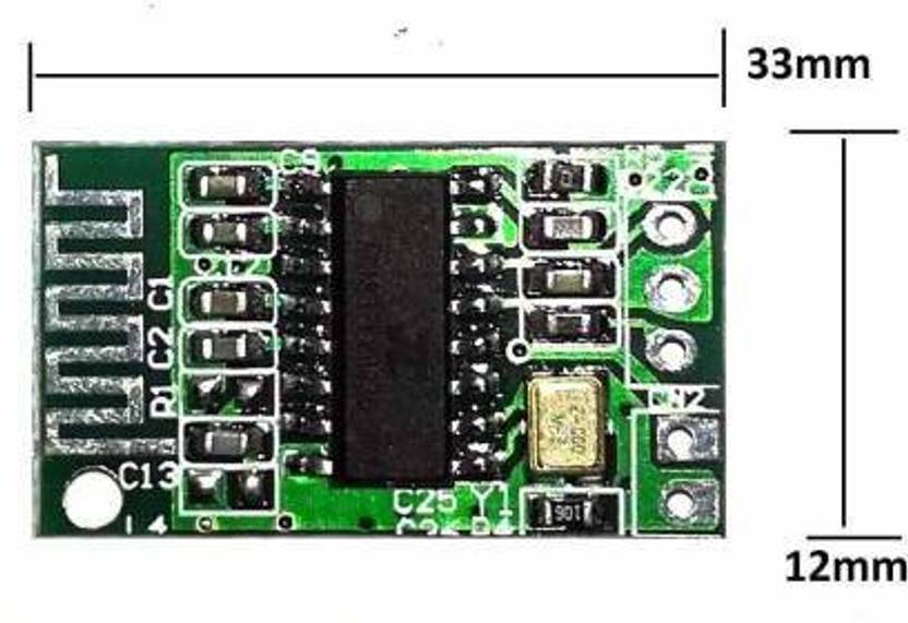Diktmark Bluetooth Audio Reciever 3v5v for Amplifiers Micro Controller