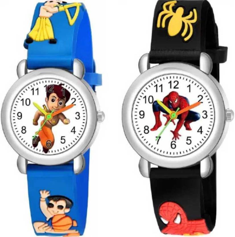 CRAZY LOOK Analog Watch - For Boys - Buy CRAZY LOOK Analog Watch - For Boys  New Attractive Analogue Kids Cartoon Watches Combo Pack Of 2 Boy Online at  Best Prices in India 