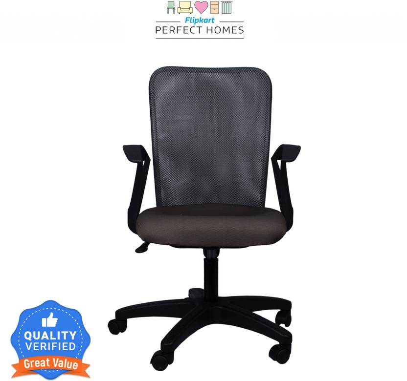 Flipkart Perfect Homes Fabric Office Arm Chair Price in India Buy