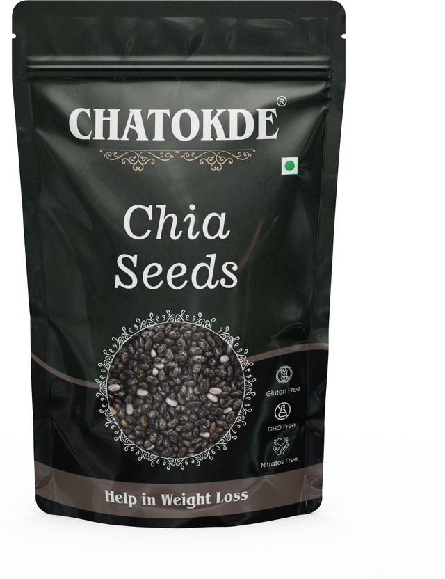 CHATOKDE Chia Seeds for Weight Loss 250g - Diet Food | Healthy Snacks | Raw Chia Seed Chia Seeds(250 g)