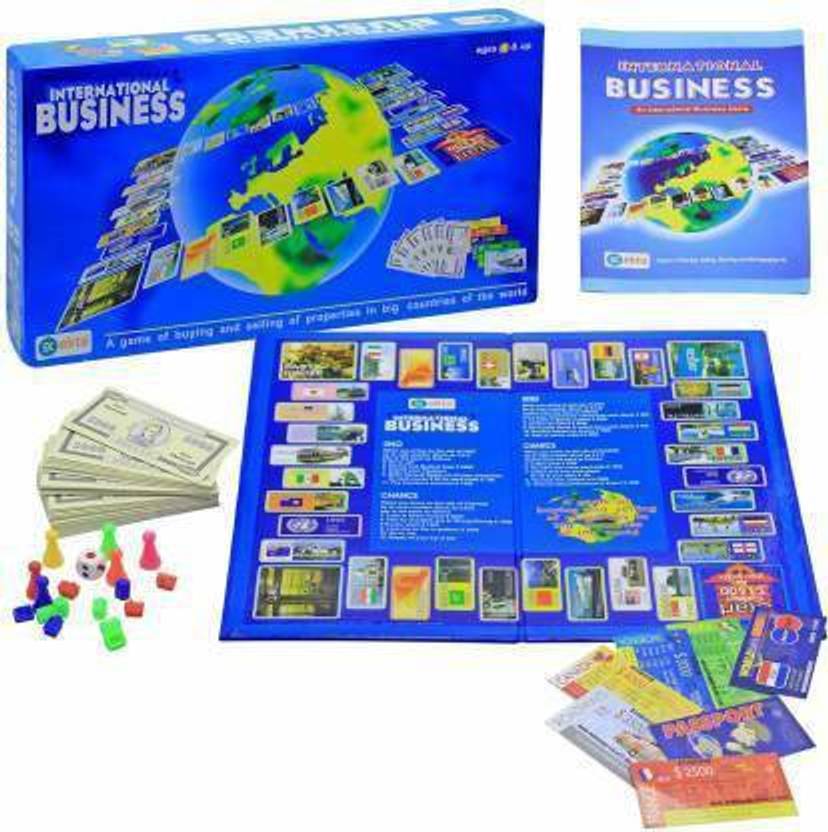 Kids creation International Business Game with Folding Board Game Set